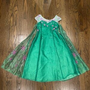 Disney Store’s Frozen Fever Elsa Costume, Size 7/8